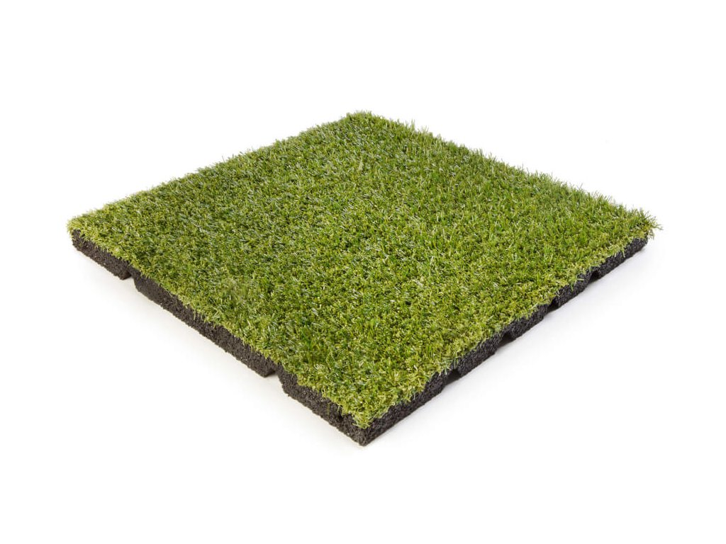 Artificial grass tile 50x50x3 r15