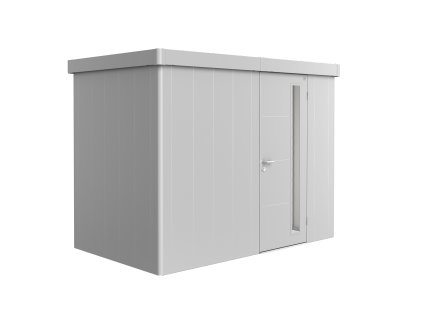 3508969 zahradni domek neo 1c stribrna jednokridle dvere