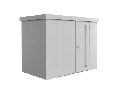 3508966 13 zahradni domek neo 1c stribrna dvoukridle dvere