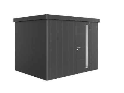 3509182 10 zahradni domek neo 2c tmave seda jednokridle dvere