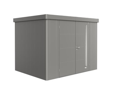 3509173 9 zahradni domek neo 2c sedy kremen dvoukridle dvere