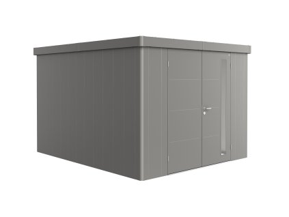 3509551 9 zahradni domek neo 4c sedy kremen dvoukridle dvere