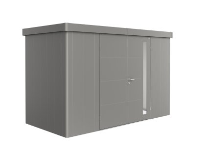 3509038 9 zahradni domek neo 1d sedy kremen dvoukridle dvere