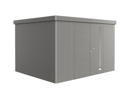 3509416 9 zahradni domek neo 3d sedy kremen dvoukridle dvere
