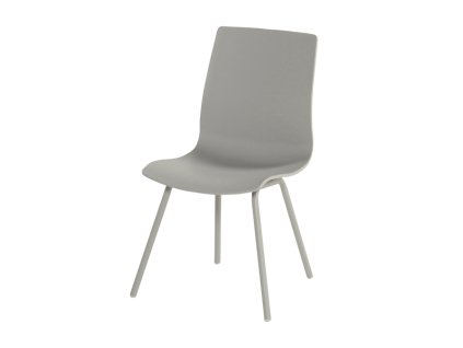 3510037 jidelni zidle sophie rondo wave s alu podnozi misty grey