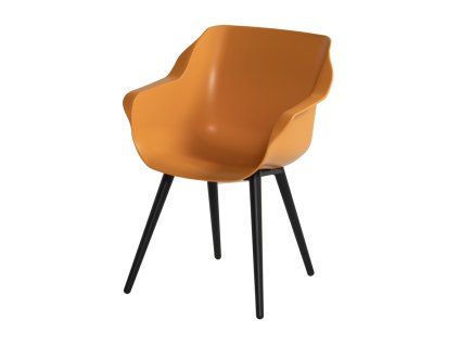 3510133 jidelni zidle sophie studio s alu podnozi plastova indian orande