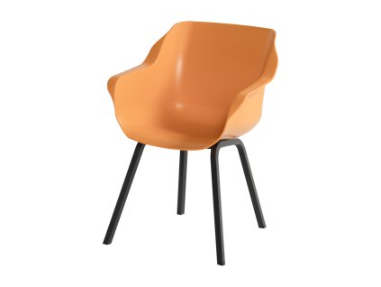 3510166 jidelni zidle sophie element s alu podnozi indian orande