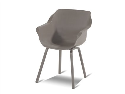 3510184 jidelni zidle sophie element s alu podnozi taupe