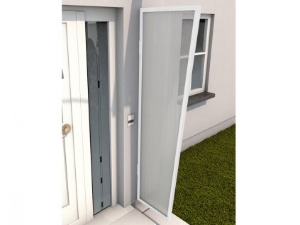 Boční stěna ke stříšce GUTTAVORDACH B1 PC 200 x 60 cm bílá / čirá