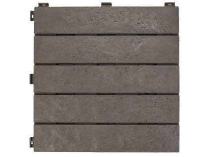 Gumová dlaždice NATURAL STONE 30 x 30 cm, hnědá