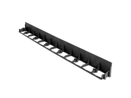 3540502 bradas neviditelny obrubnik 6 x 100 cm cerna