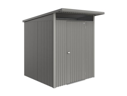 3516246 zahradni domek avantgarde eco a1 sedy kremen metaliza jednokridle dvere