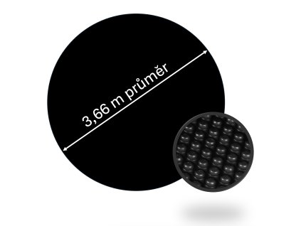 3547474 solarni plachta cf pro bazeny s prumerem hladiny 3 6 m cerna