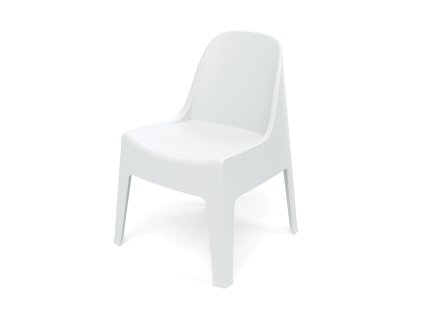 Židle MILANE, bílá