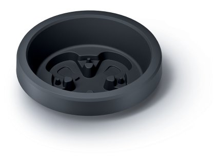 Víko na sud na dešťovou vodu TUBE/MAZE 59,5 cm, antracit