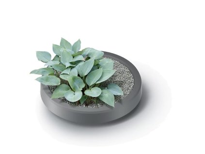 Víko na sud na dešťovou vodu TUBE/MAZE 59,5 cm, cihla