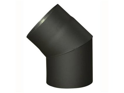 koleno kouřové 180 mm/45st.t.1,5 mm ČER