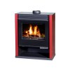 Krbová kamna Victoria Rubin Lux červená