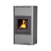 Kamna s výměníkem AQUAFLAM 17, šedá, automatická regulace