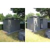 3463832 10 domek na naradi biohort highline h2 stribrna jednokridle dvere