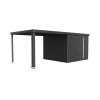 3508795 postranni strecha pro domek neo 3a 3b 3c 3d tmave seda metaliza