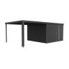3508804 postranni strecha pro domek neo 4a 4b 4c 4d tmave seda metaliza