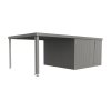 3508801 postranni strecha pro domek neo 4a 4b 4c 4d sedy kremen metaliza