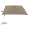 Zahradní výkyvný slunečník s boční tyčí Doppler EXPERT 3 x 3 m, béžová