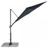 Zahradní výkyvný slunečník s boční tyčí  RAVENNA SMART 3 m, antracit