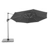 Výkyvný zahradní slunečník s boční tyčí Doppler ACTIVE 370 cm, antracit
