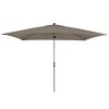Slunečník s klikou Doppler ACTIVE 200x300 cm, hnědá