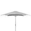 Zahradní slunečník Doppler ALU EXPERT Teleskop 3 x 3 m, světle šedá