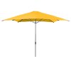 Zahradní slunečník Doppler ALU EXPERT Teleskop 3 x 3 m, žlutá