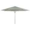 Velký profi slunečník Doppler TELESTAR 5 m, světle šedá