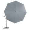 Zahradní výkyvný slunečník s boční tyčí Doppler EXPERT 350P, šedá