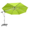 Zahradní výkyvný slunečník s boční tyčí Doppler EXPERT 350P, zelená
