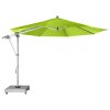 Zahradní výkyvný slunečník s boční tyčí Doppler EXPERT 350P, zelená