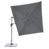 Výkyvný zahradní slunečník s boční tyčí Doppler ACTIVE 350  x 260 cm, antracit