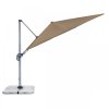 Výkyvný zahradní slunečník s boční tyčí Doppler ACTIVE 350  x 260 cm, hnědá