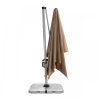Výkyvný zahradní slunečník s boční tyčí Doppler ACTIVE 350  x 260 cm, hnědá