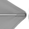 Výkyvný zahradní slunečník s boční tyčí Doppler ACTIVE 350  x 260 cm, světle šedá