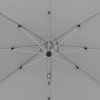 Výkyvný zahradní slunečník s boční tyčí Doppler ACTIVE 350  x 260 cm, světle šedá
