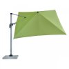 Výkyvný zahradní slunečník s boční tyčí Doppler ACTIVE 350  x 260 cm, zelená