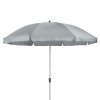 Naklápěcí balkónový a plážový slunečník Doppler ACTIVE 2 m, světle šedá