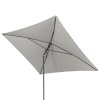Balkónový naklápěcí slunečník Doppler SUNLINE WATERPROOF 230 x 190 cm, světle šedá