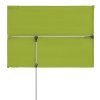 Naklápěcí slunečník Doppler ACTIVE Balkónová clona 180 x 130 cm , zelená