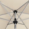 Automatický naklápěcí slunečník s klikou Doppler ACTIVE 280 cm, antracit