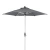 Slunečník s automatickým naklápěním klikou Doppler ACTIVE 210 cm, antracit