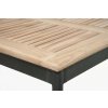 Stůl CONCEPT, rozkládací, s teakovou deskou