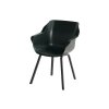 3510169 jidelni zidle sophie element s alu podnozi mahagony seat